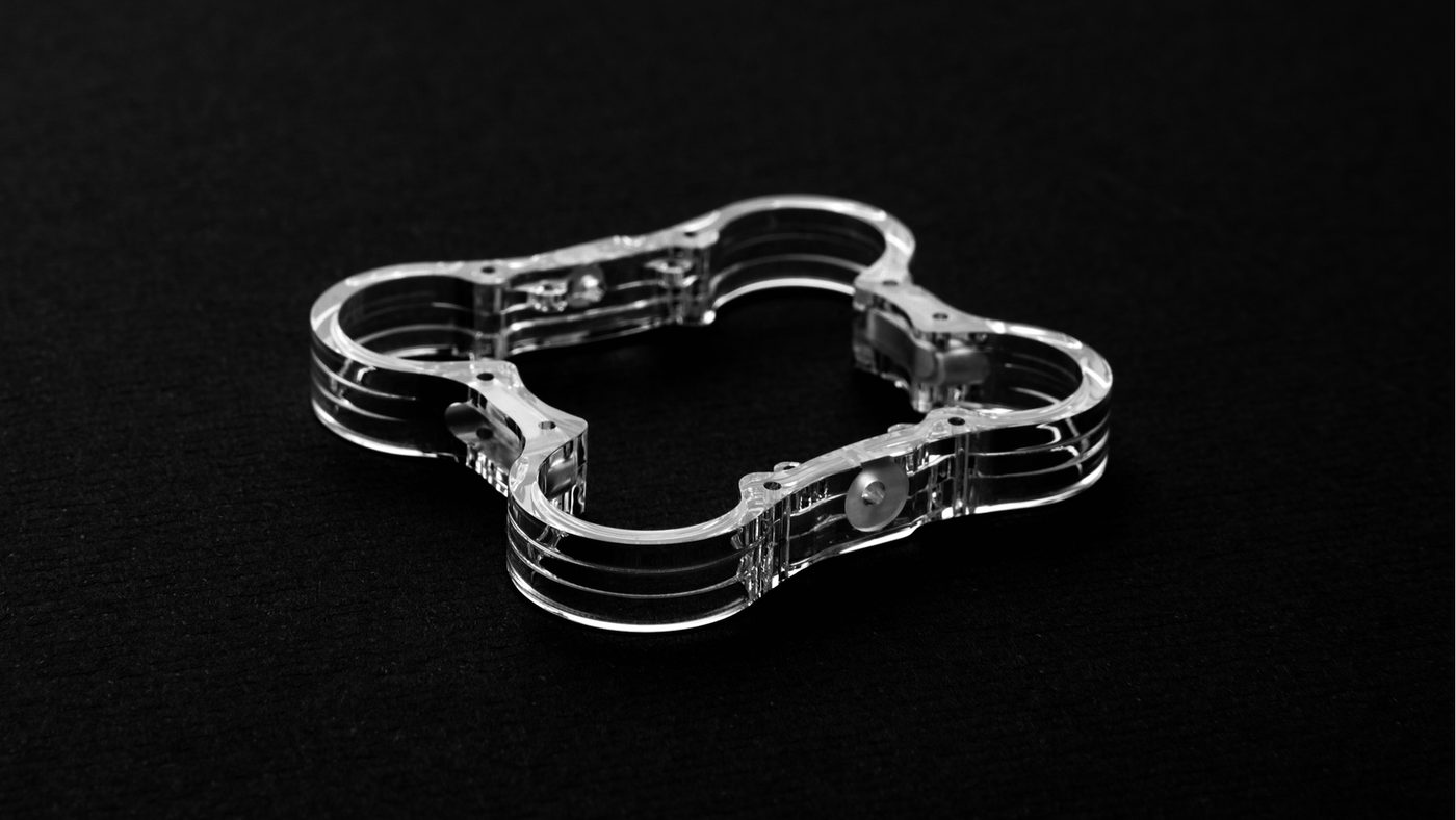Carrure de montre en saphir